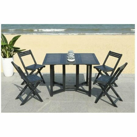 SAFAVIEH Arvin Table & Chair Set - Black PAT7001C